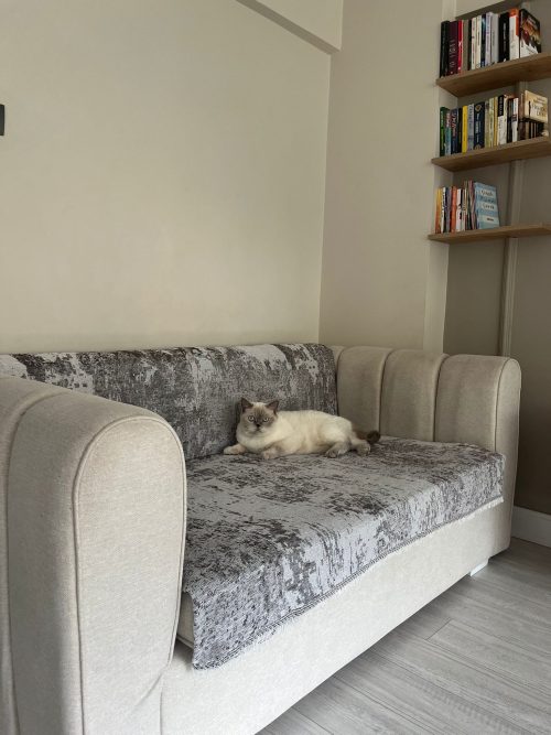 PAMUK ESKİTME ÖRTÜ KAHVERENGİ